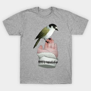 A bird in the hand is worth two in the bush T-Shirt